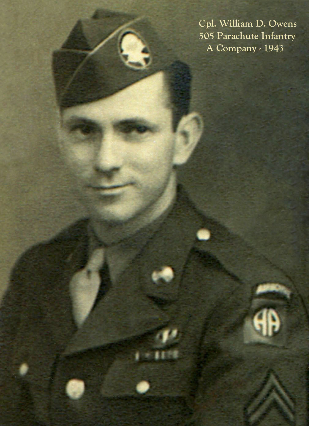S/Sgt. William D. Owens - A Co.